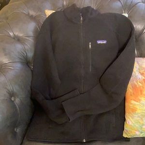 Patagonia full zip mock neck sweater